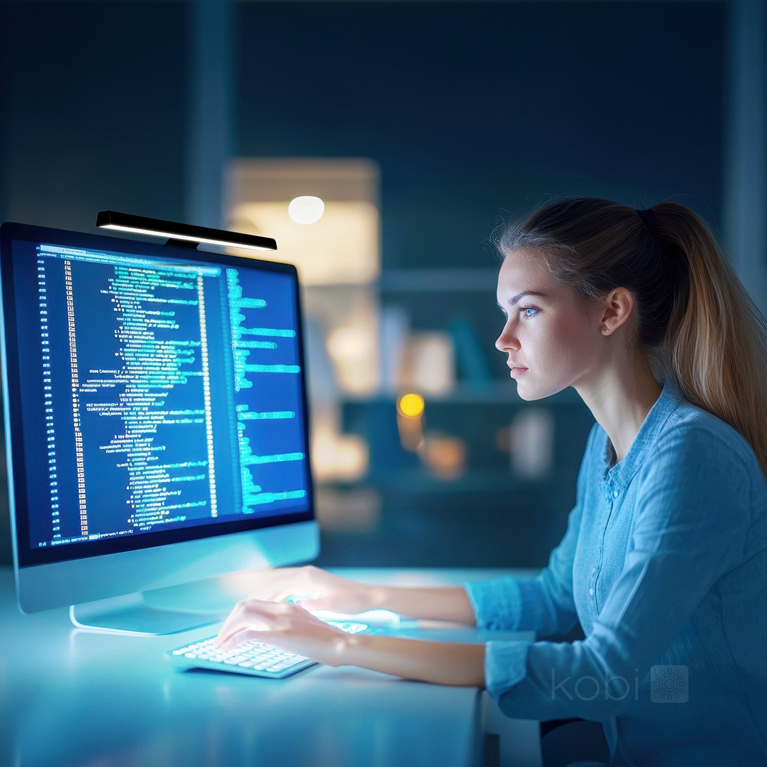 Lampka LED Na Monitor 5W Regulowana Zasilanie USB - A Oświetlenie Ekranu - LAITICA