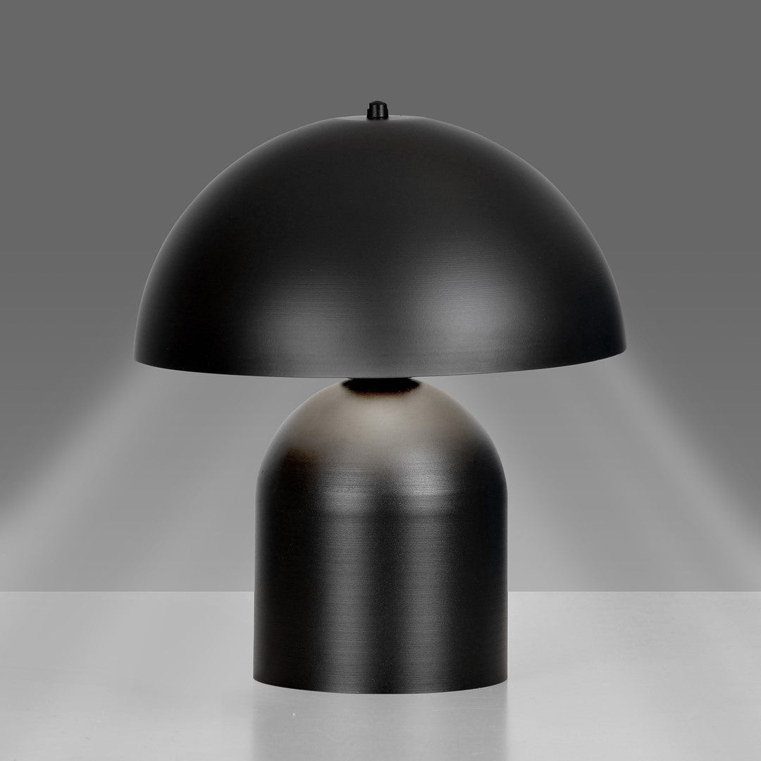 Lampka nocna SYDNEY czarna 1xE27 lampa stołowa - LAITICA