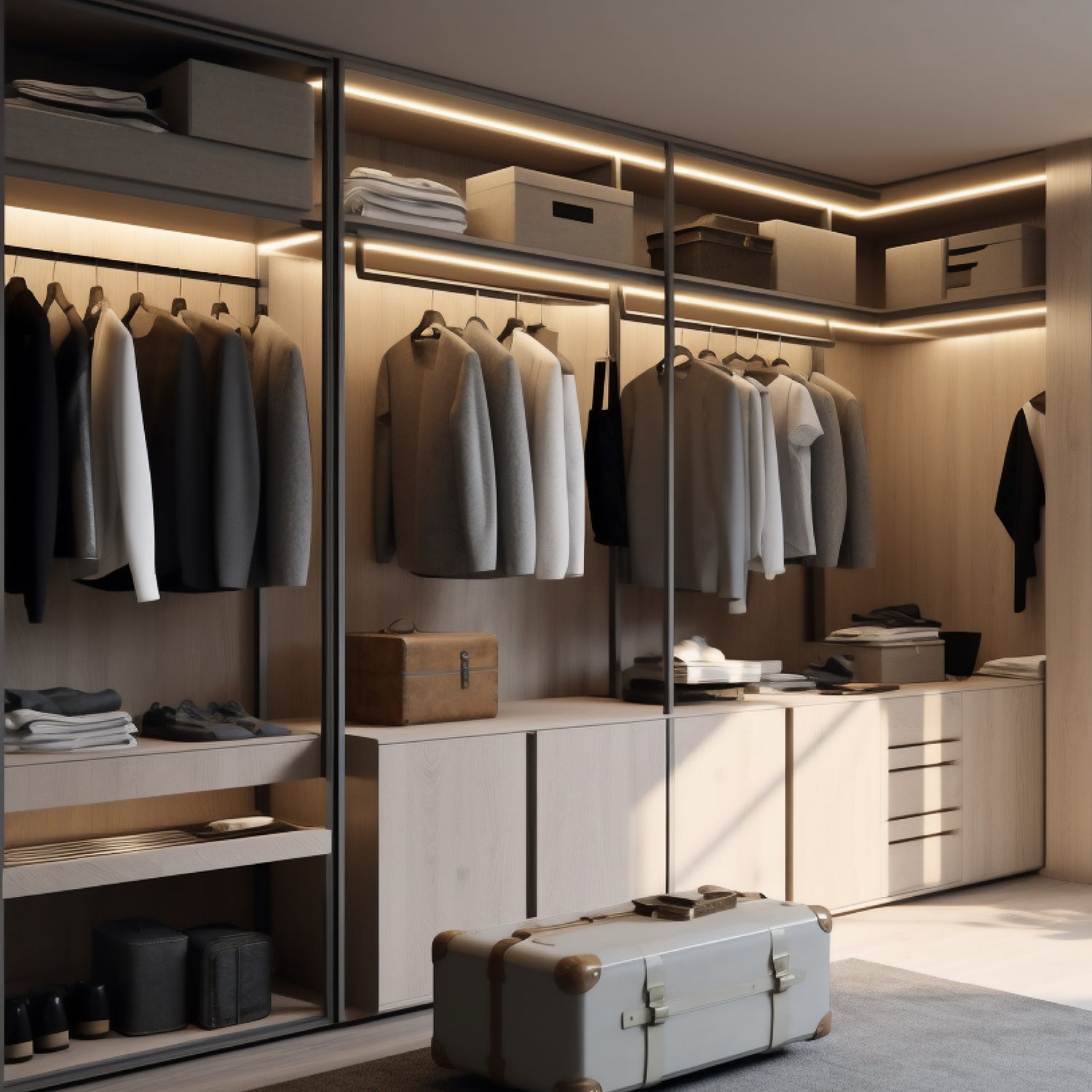 Listwa meblowa 30cm LED LEDI 4W pod szafkę oprawa meblowa 4000K + przewód - LAITICA