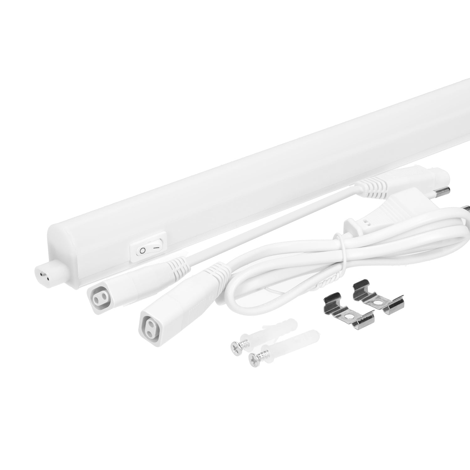 Listwa meblowa 60cm LED LEDI 8W pod szafkę oprawa meblowa 4000K + kabel - LAITICA