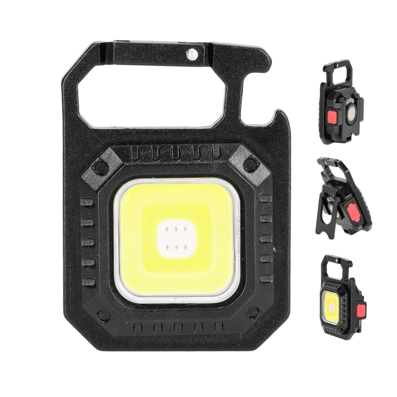 Mini latarka LED 7 Trybów wielofunkcyjna KIESZONKOWA podręczna USB - C brelok - LAITICA