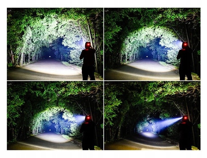 Mocna LATARKA czołowa 3x LED CREE XM - L T6 czołówka - LAITICA