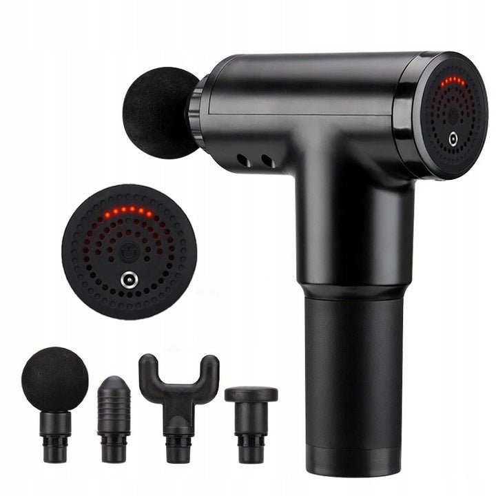 Mocny Pistolet Do Masażu MASAŻER CIAŁA Z AKUMULATOREM MASSAGE GUN PRO - LAITICA