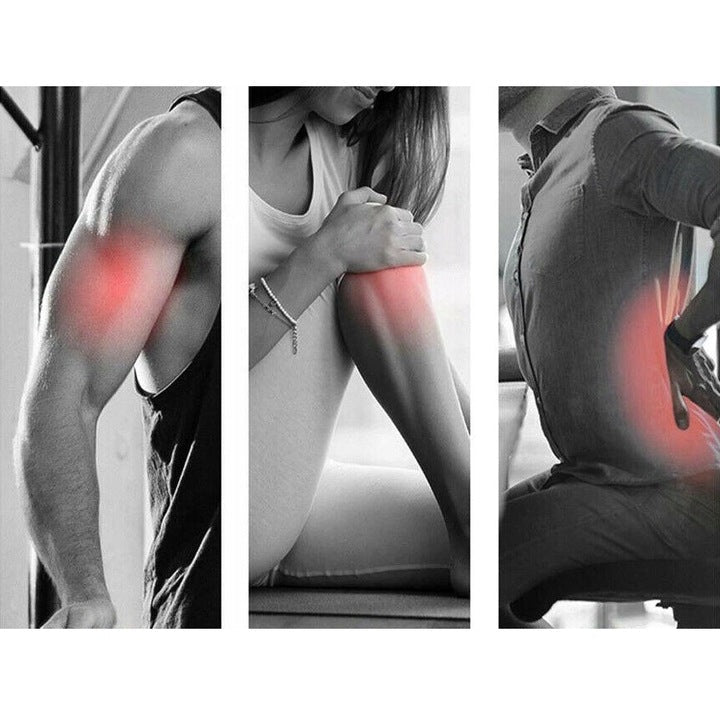 Mocny Pistolet Do Masażu MASAŻER CIAŁA Z AKUMULATOREM MASSAGE GUN PRO - LAITICA