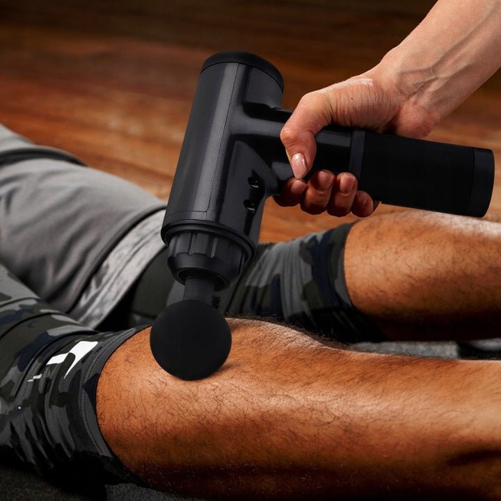 Mocny Pistolet Do Masażu MASAŻER CIAŁA Z AKUMULATOREM MASSAGE GUN PRO - LAITICA