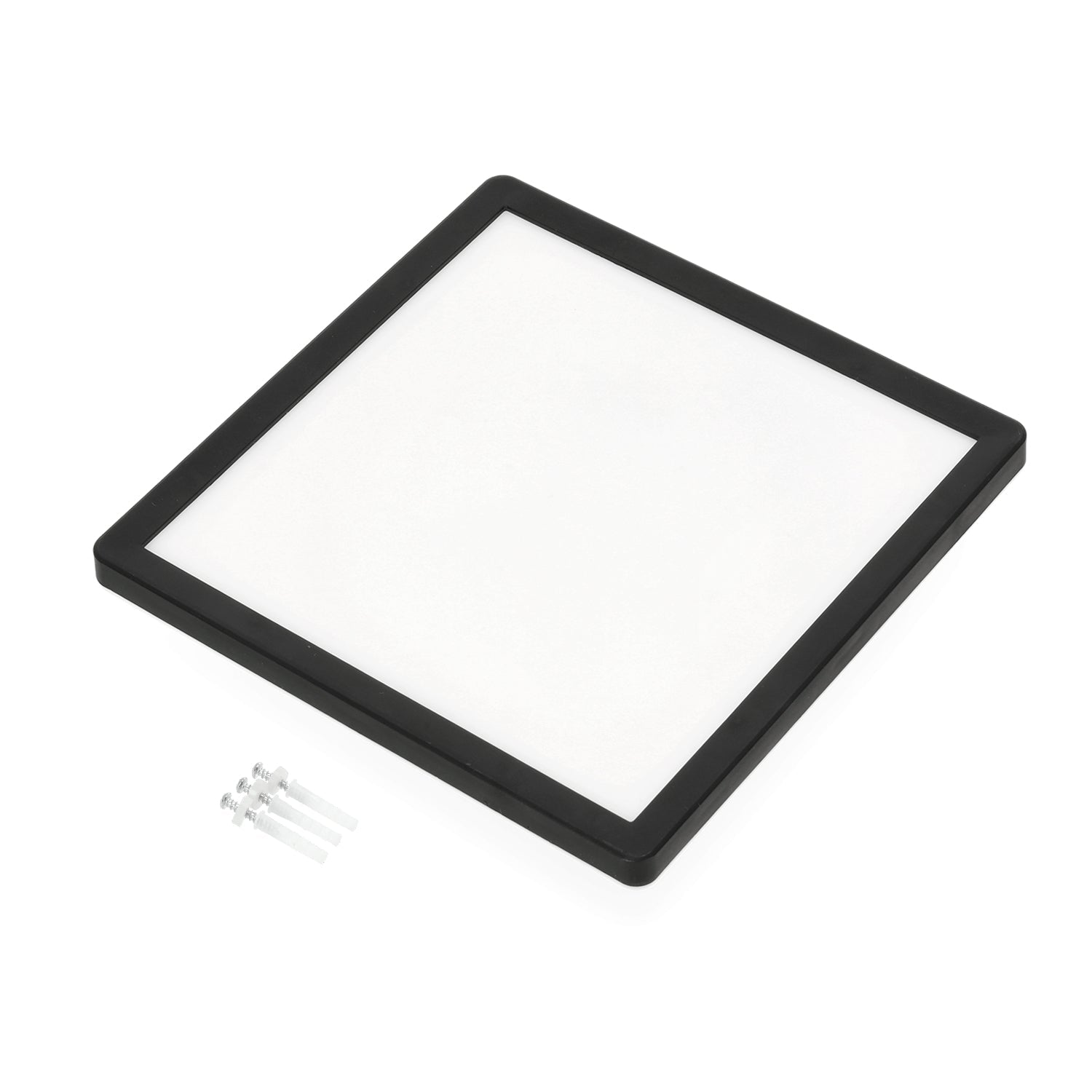 Nowoczesny plafon LED 18W kwadratowy IP54 – 3 barwy światła | Elegancka oprawa sufitowa do łazienki, kuchni i biura - LAITICA