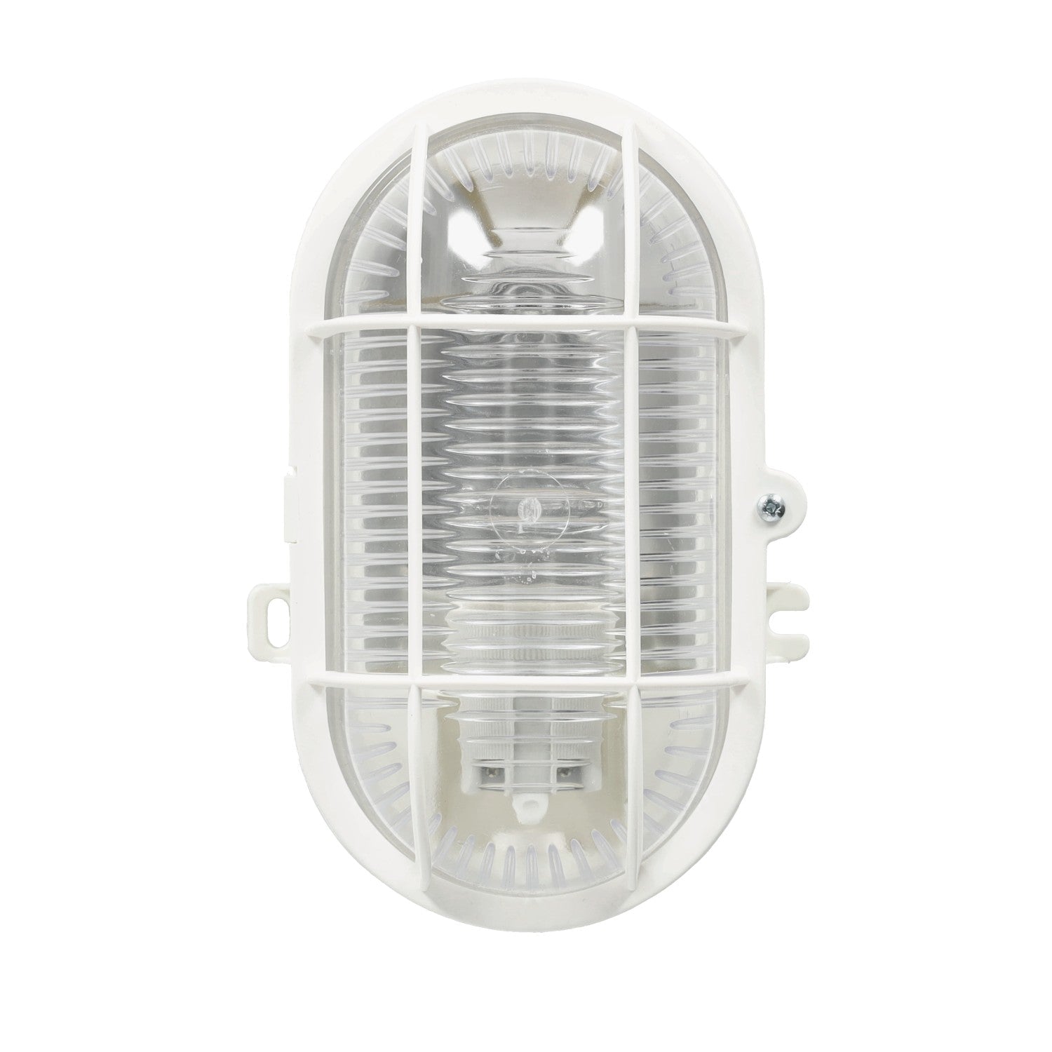 Oprawa ASTRAL 100 siatka plastikowa biała E27 - LAITICA