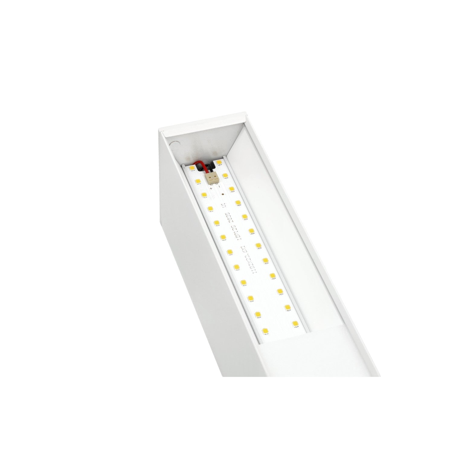 Oprawa JUVE wbudowane diody LED barwa neutralna 20W 120 cm BIAŁA 2600lm - LAITICA