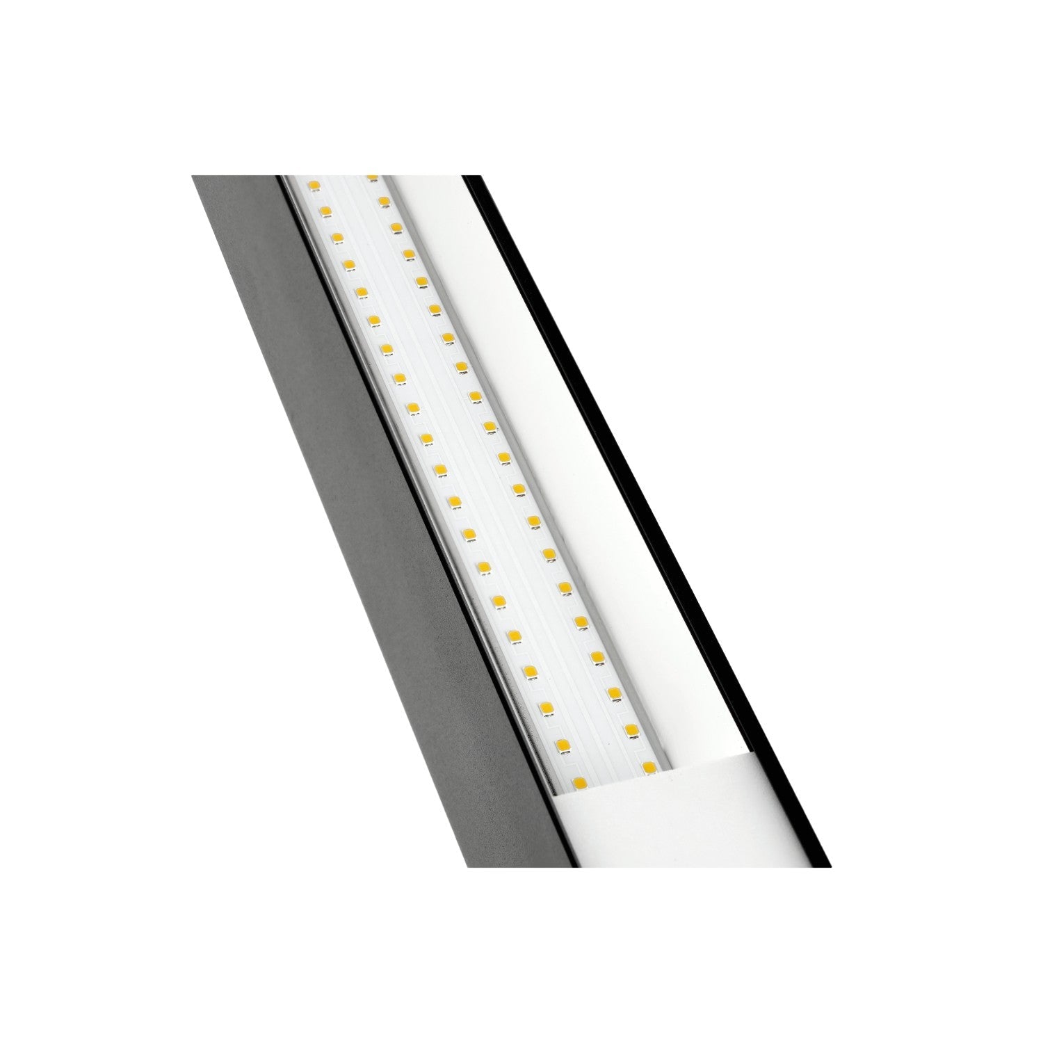 Oprawa JUVE wbudowane diody LED barwa neutralna 20W 120 cm CZARNA 2400lm - LAITICA