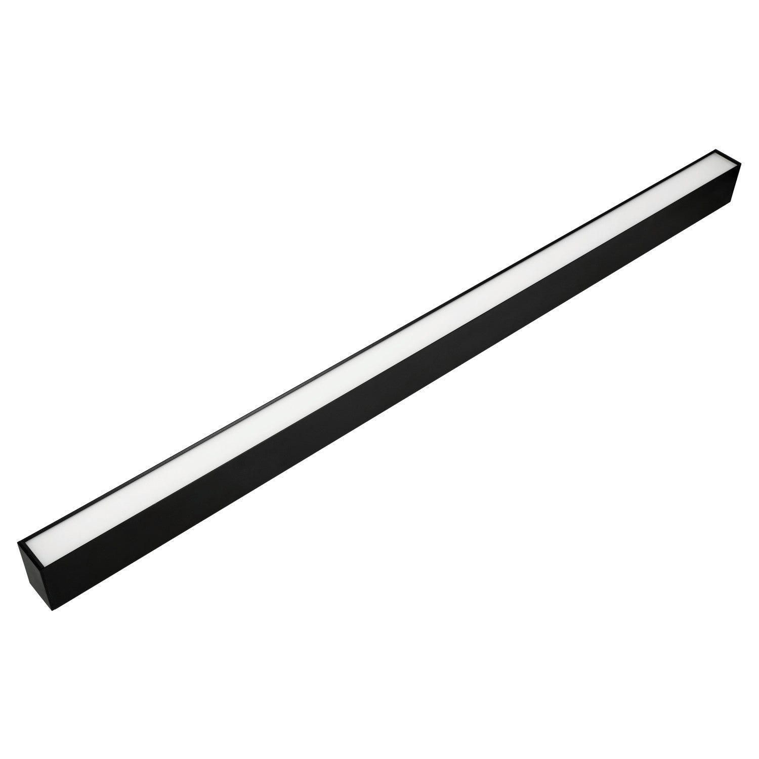 Oprawa JUVE wbudowane diody LED barwa neutralna 20W 120 cm CZARNA 2400lm - LAITICA