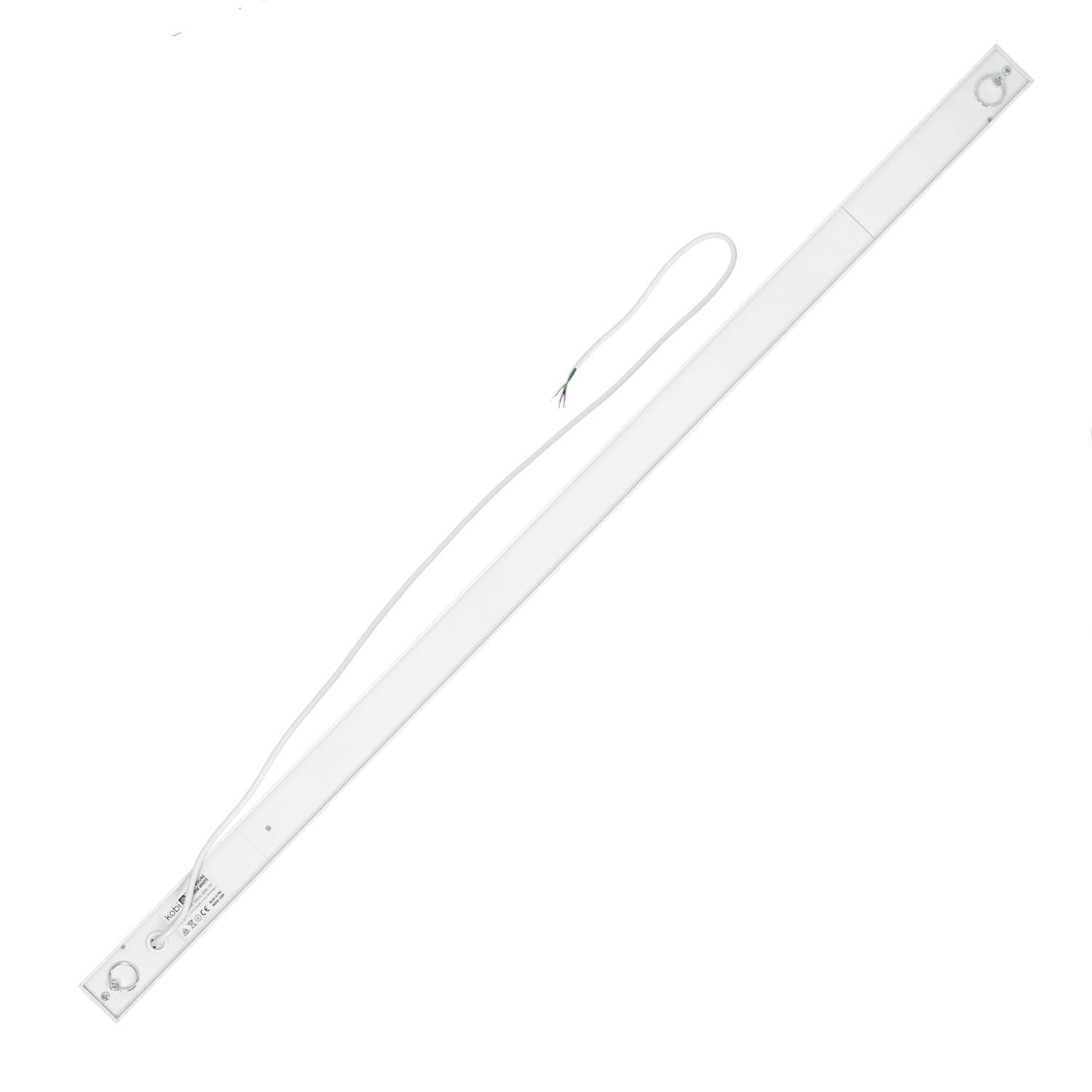 Oprawa JUVE wbudowane diody LED barwa neutralna 40W 120 cm BIAŁA 5200lm - LAITICA