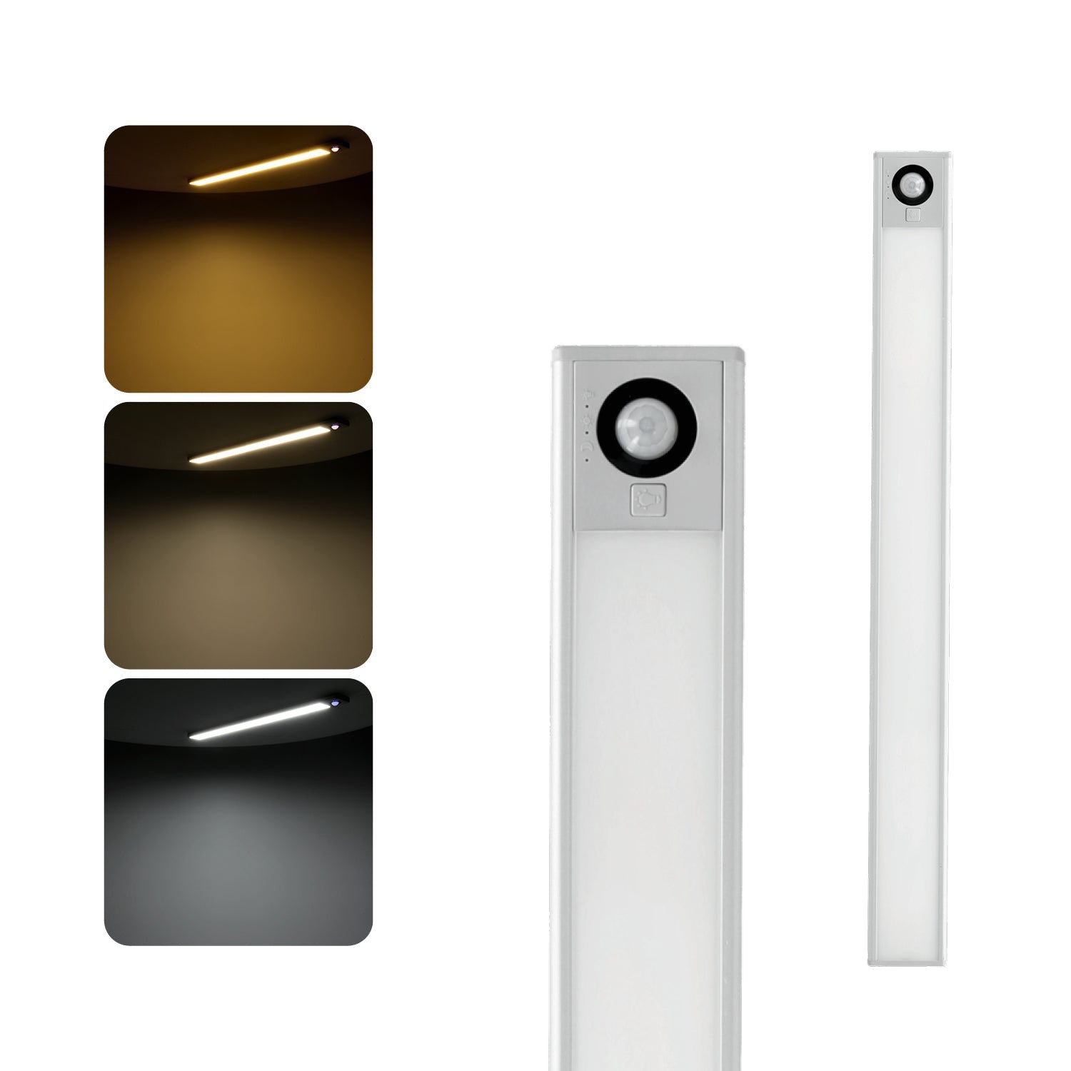 Oprawa LED COMO 2W czujnik ruchu REGULACJA ŚWIATŁA 3 tryby oświetlenia USB - C - LAITICA