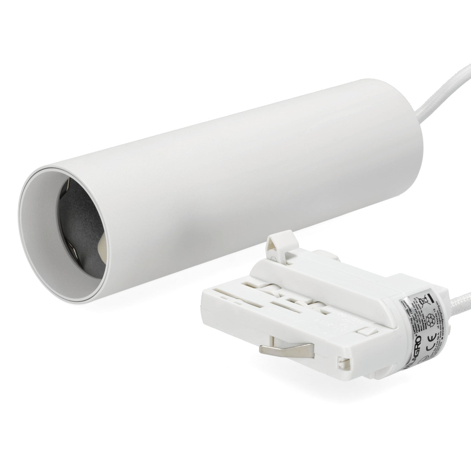 Oprawa wisząca ZWIS BIAŁA GU10PIPE TRACK - LAITICA