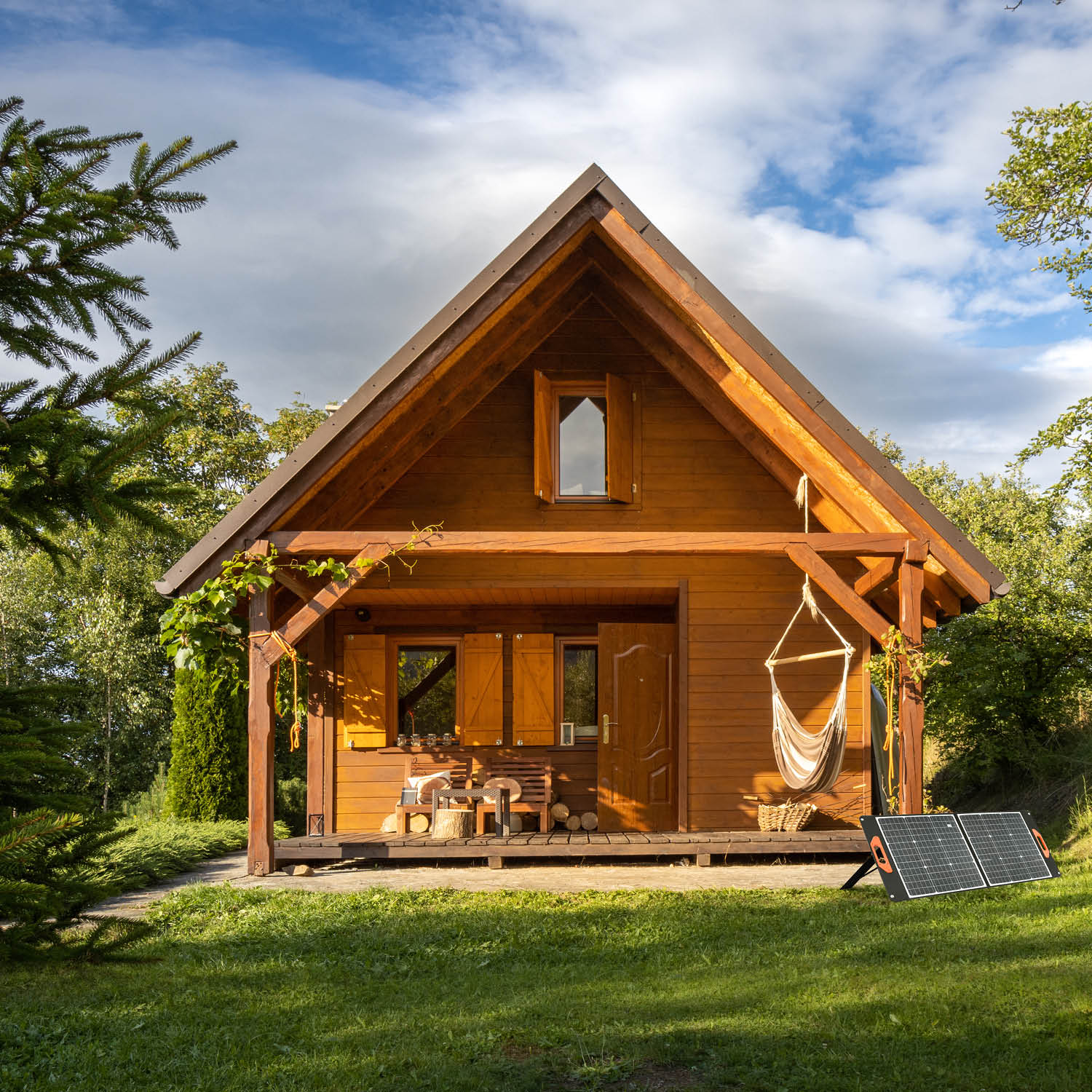 Panel Fotowoltaiczny solarny - przenośny 300W - LAITICA