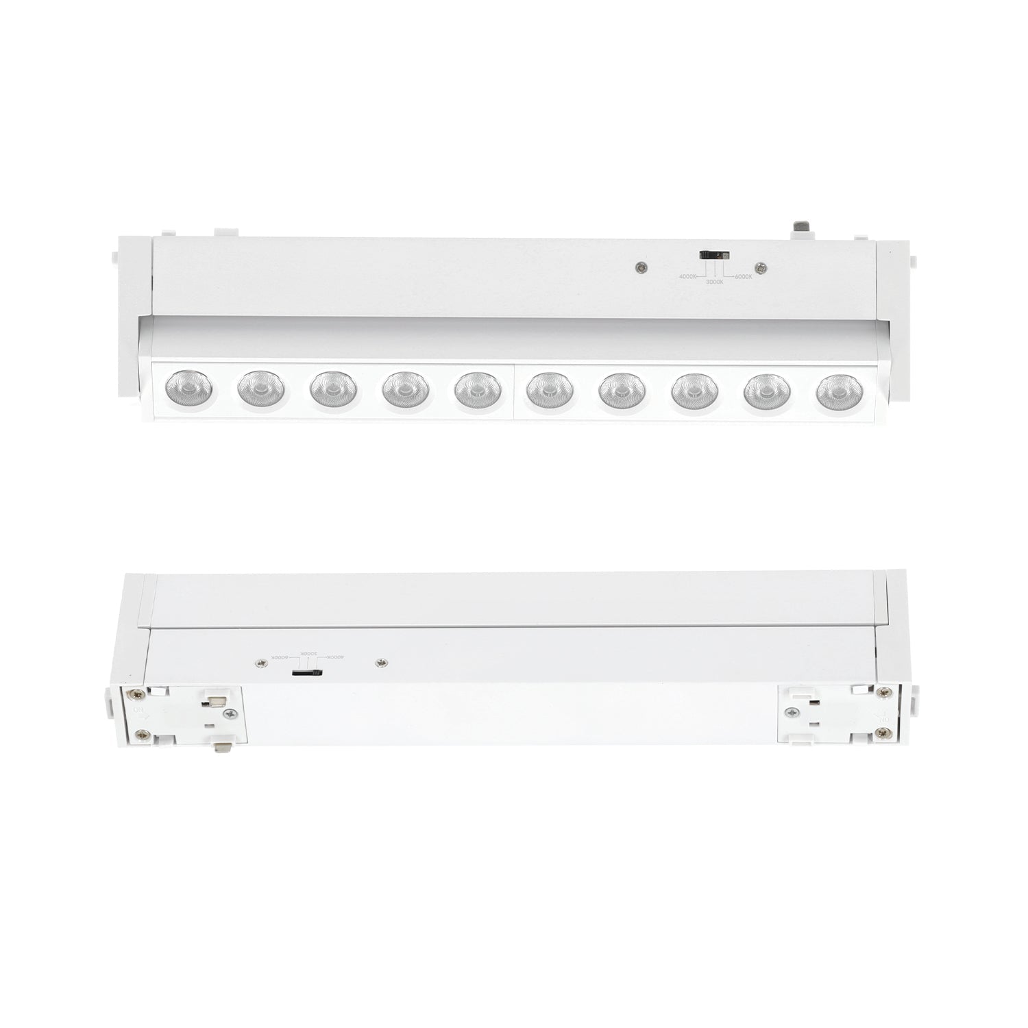 Reflektor magnetyczny LED do szyny natynkowej – biały