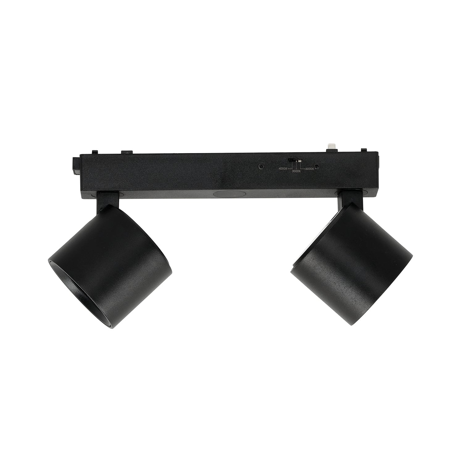 Reflektor szynowy LED 14W (2×7W) do szyn magnetycznych natynkowych 3CCT, czarny, 24°, 1162 lm - LAITICA