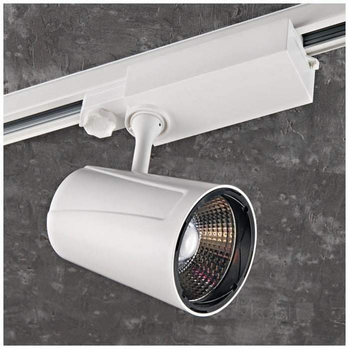 Reflektor szynowy LED 30W 3400K CRI95 45° biały do szynoprzewodu - LAITICA