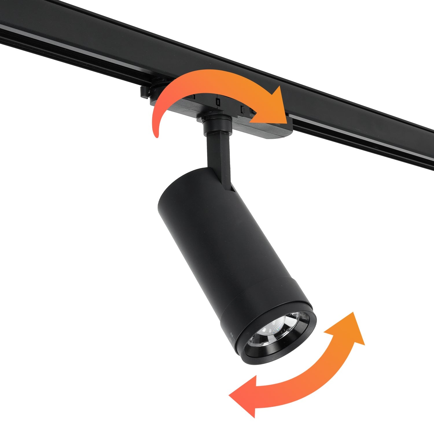 Reflektor Szynowy LED NEXTRACK VISION 10W 3CCT 30-60° Czarny - LAITICA