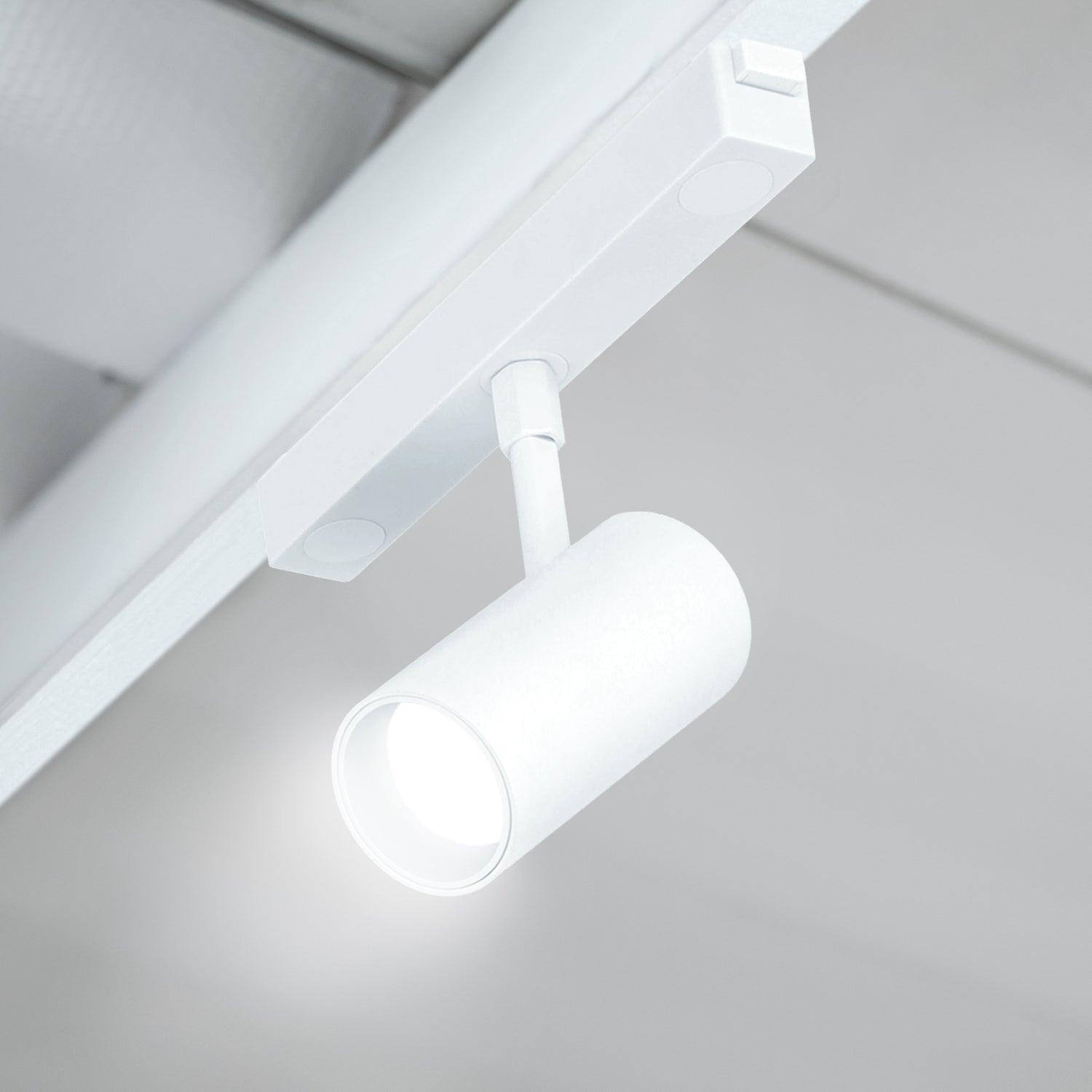 Reflektor Szynowy Magnetyczny LED 10W 3CCT Biały | Do Szyn Natynkowych - LAITICA