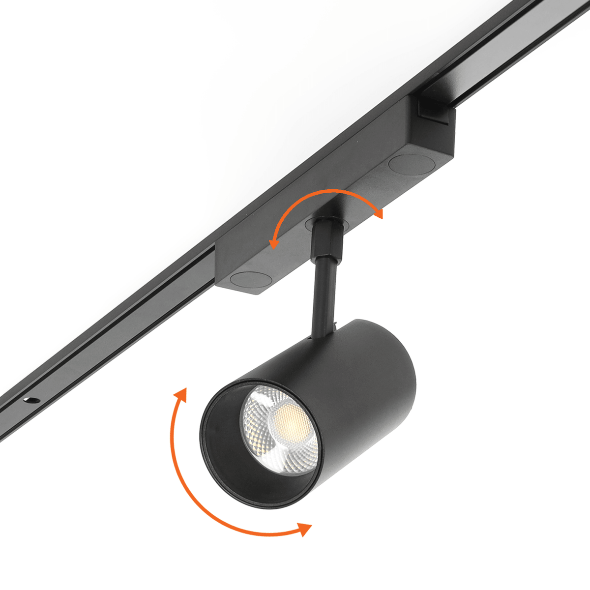 Reflektor Szynowy Magnetyczny LED 20W 3CCT Czarny - LAITICA