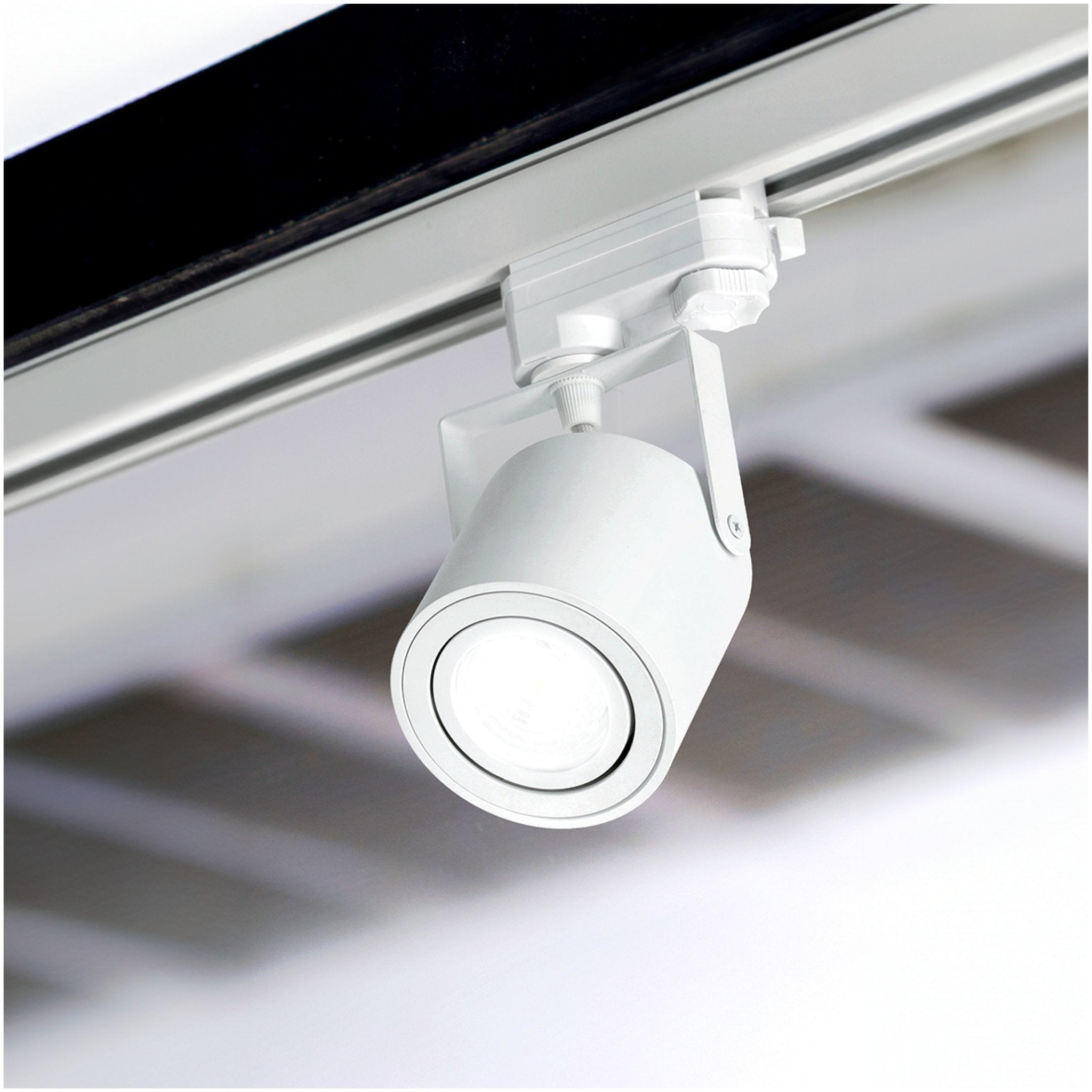 Reflektor Szynowy Spot Biały Oprawa GU10 do Systemu Szynowego Regulowana - LAITICA