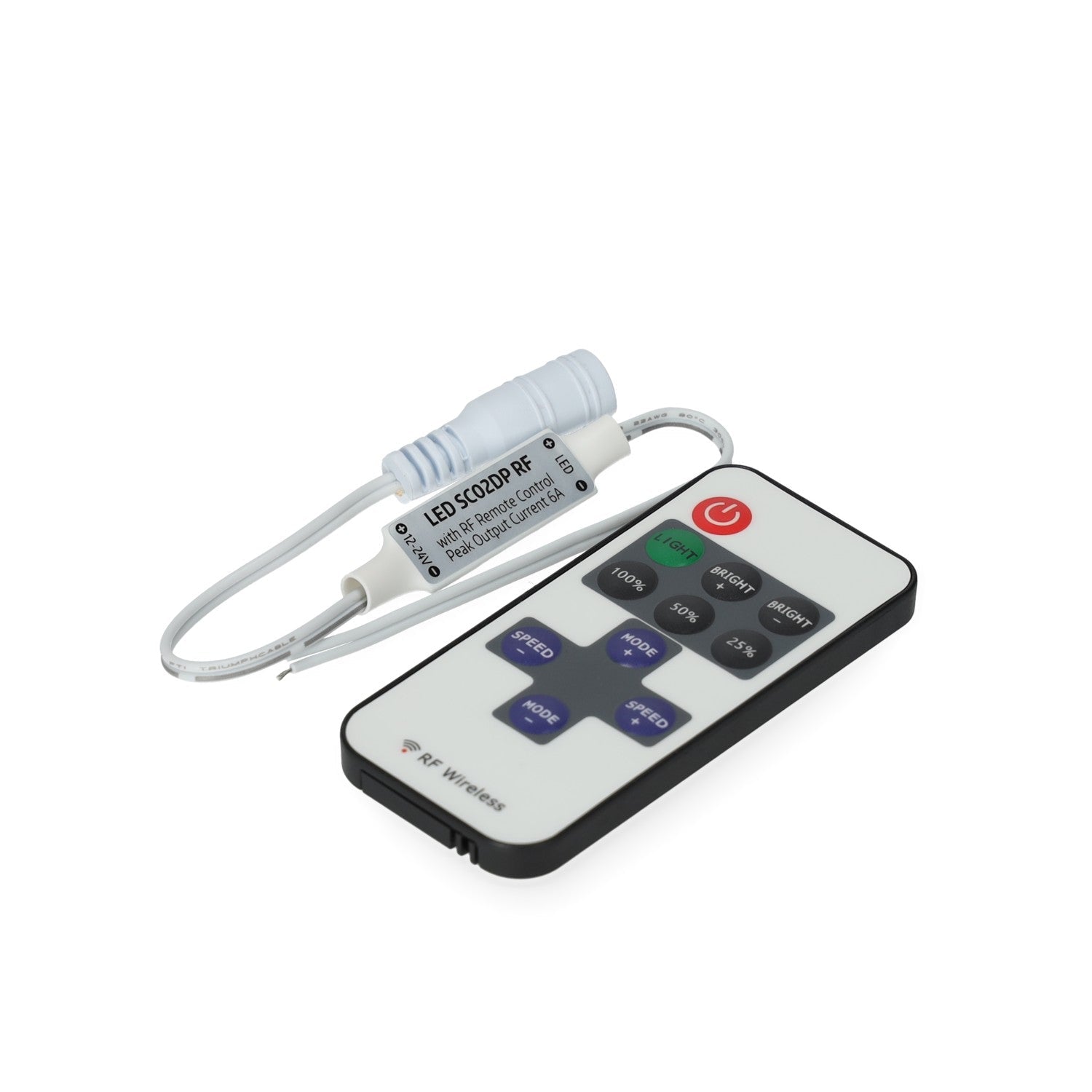 Ściemniacz LED 10 - poziomów jasności 24V z pilotem - LAITICA