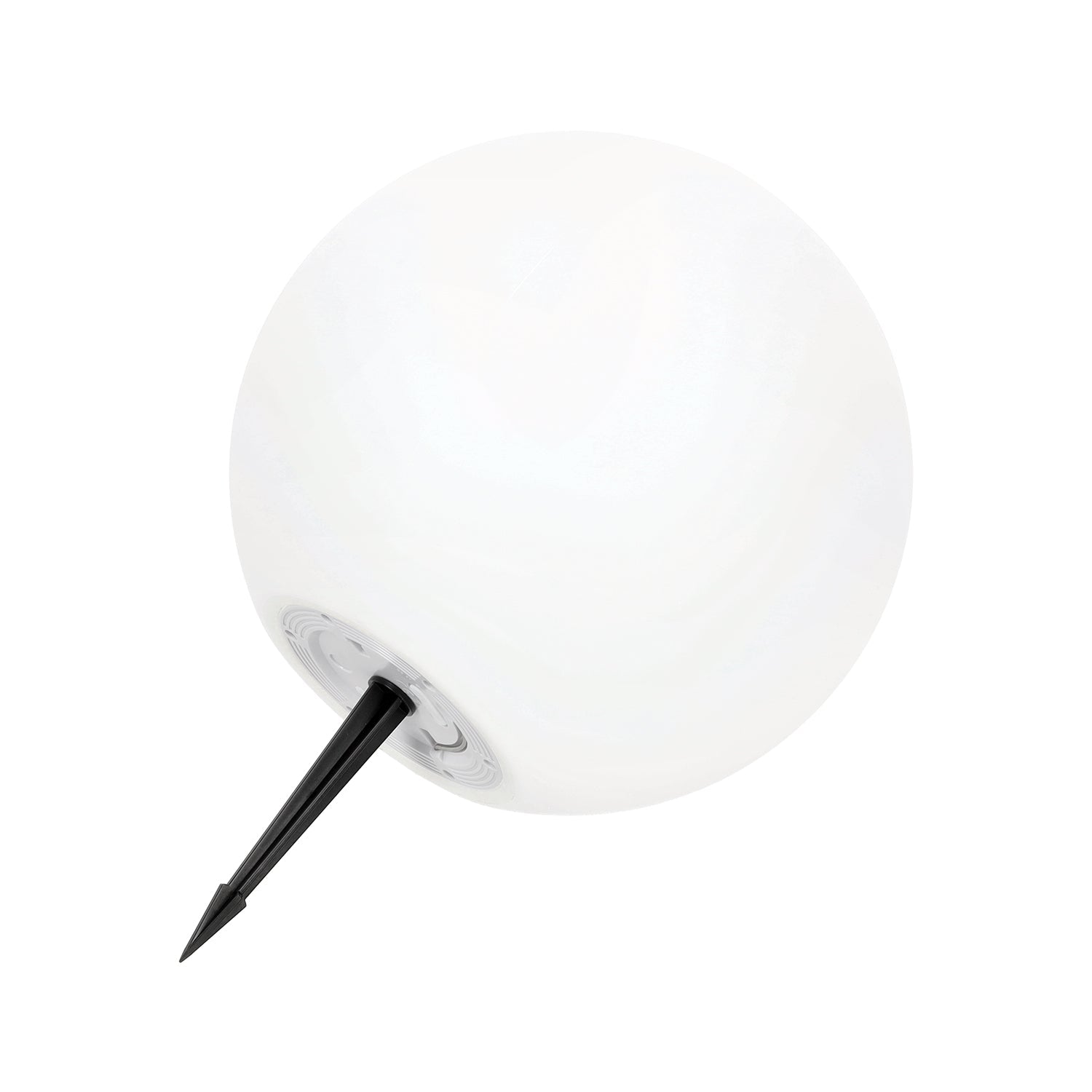 Solarna Lampa Ogrodowa ŚWIECĄCA KULA RGB + 3000K 30cm WODOODPORNA z pilotem - LAITICA