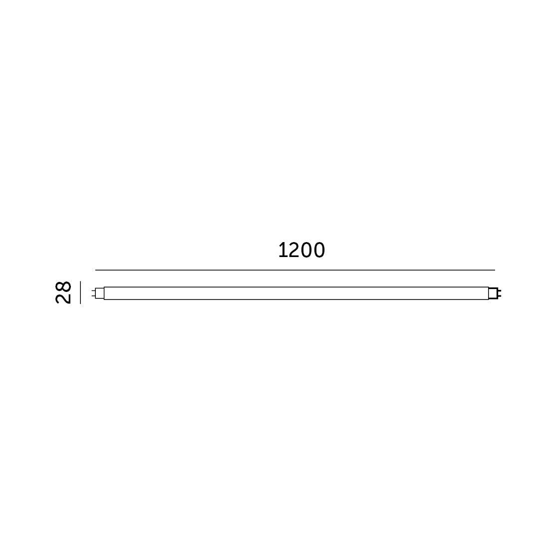 Świetlówka LED T8 18W o długości 120cm PREMIUM barwa zimnobiała - LAITICA