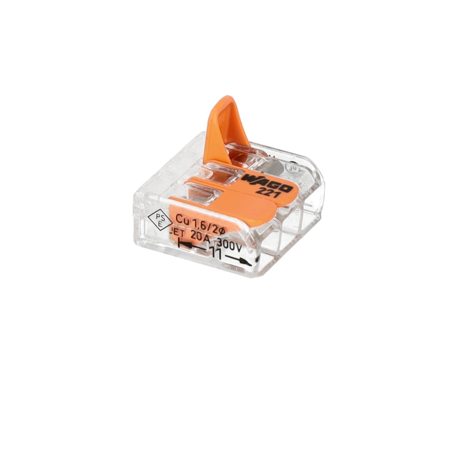 Szybkozłączka WAGO 3 gniazda 0,14 - 4mm 221 - 413 złączka zaciskowa - LAITICA