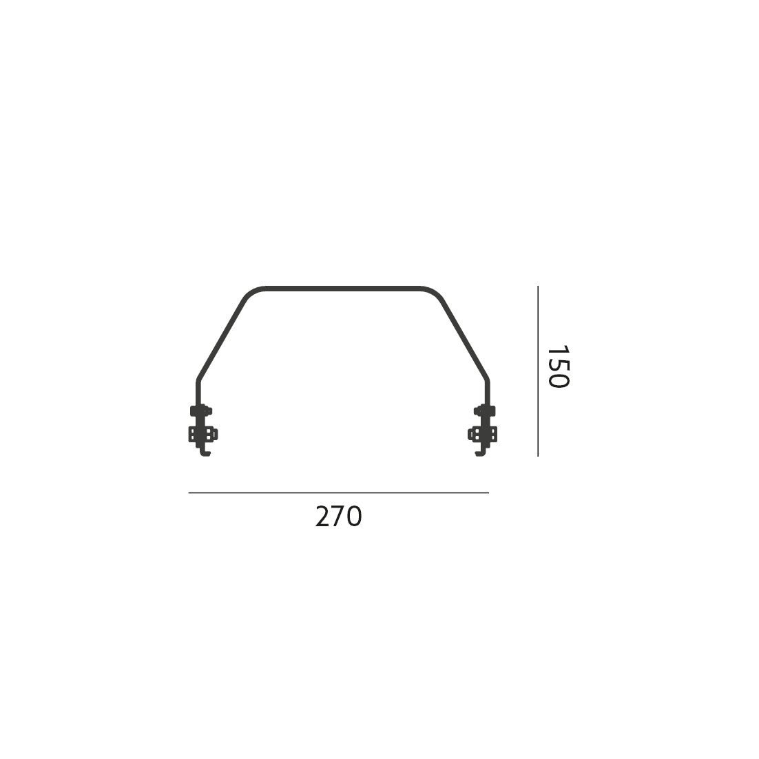 UCHWYT DO LED RINO 200W - LAITICA