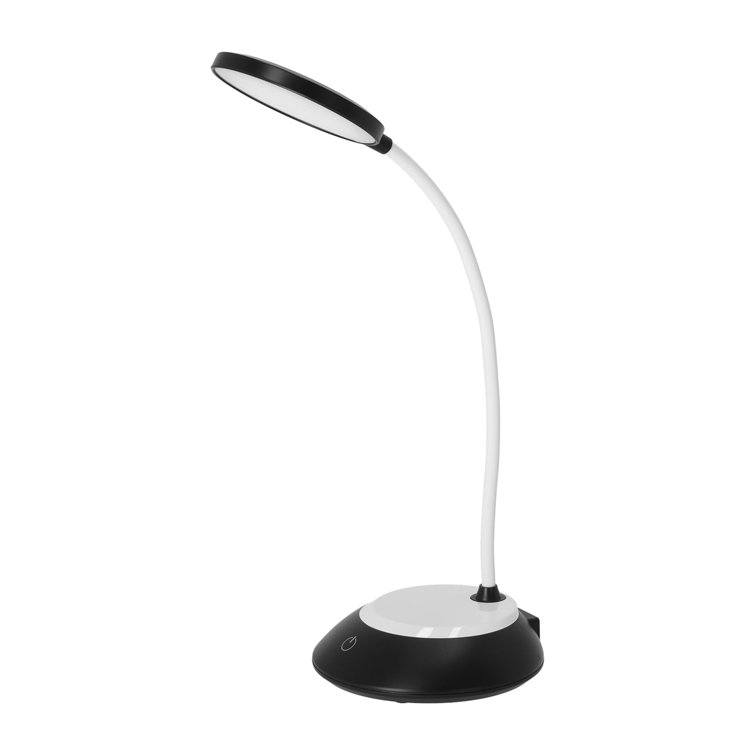 Lampka biurkowa 5W LED CZARNA Przenośna USB Regulacja Barw Bezprzewodowa