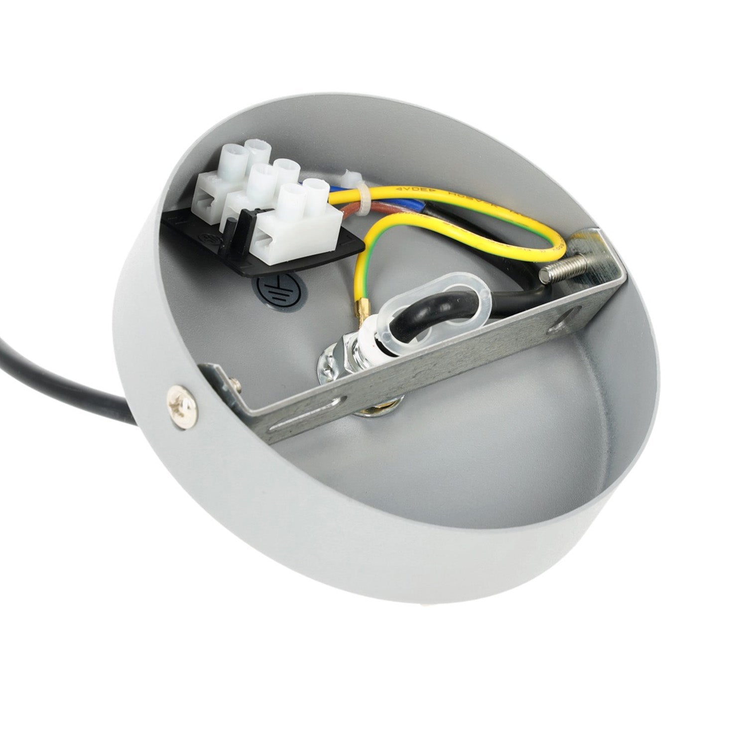 Wisząca Lampa z okrągłym szklanym kloszem 1xG9 Nowoczesna Pojedyncza - LAITICA