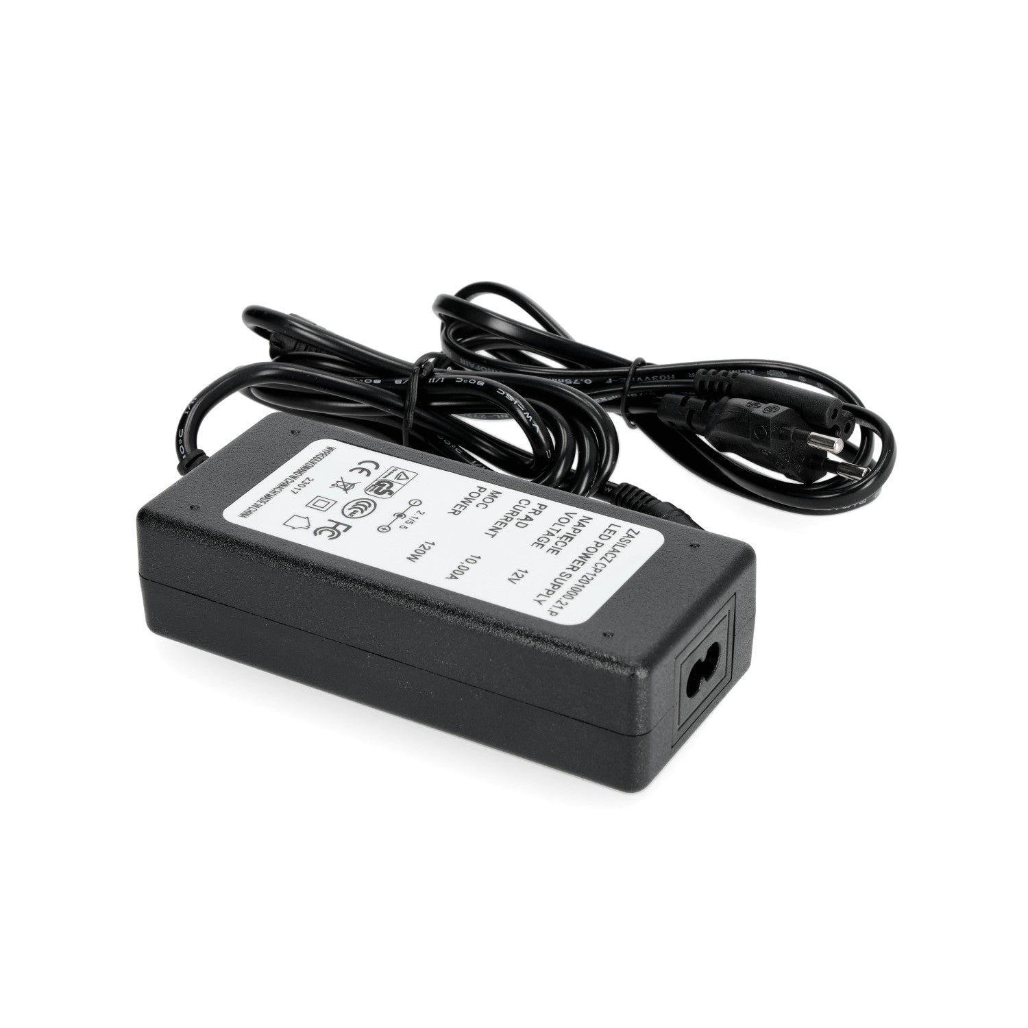Zasilacz DESKTOP 12V 120W napięciowy 10,0A CZARNY - LAITICA