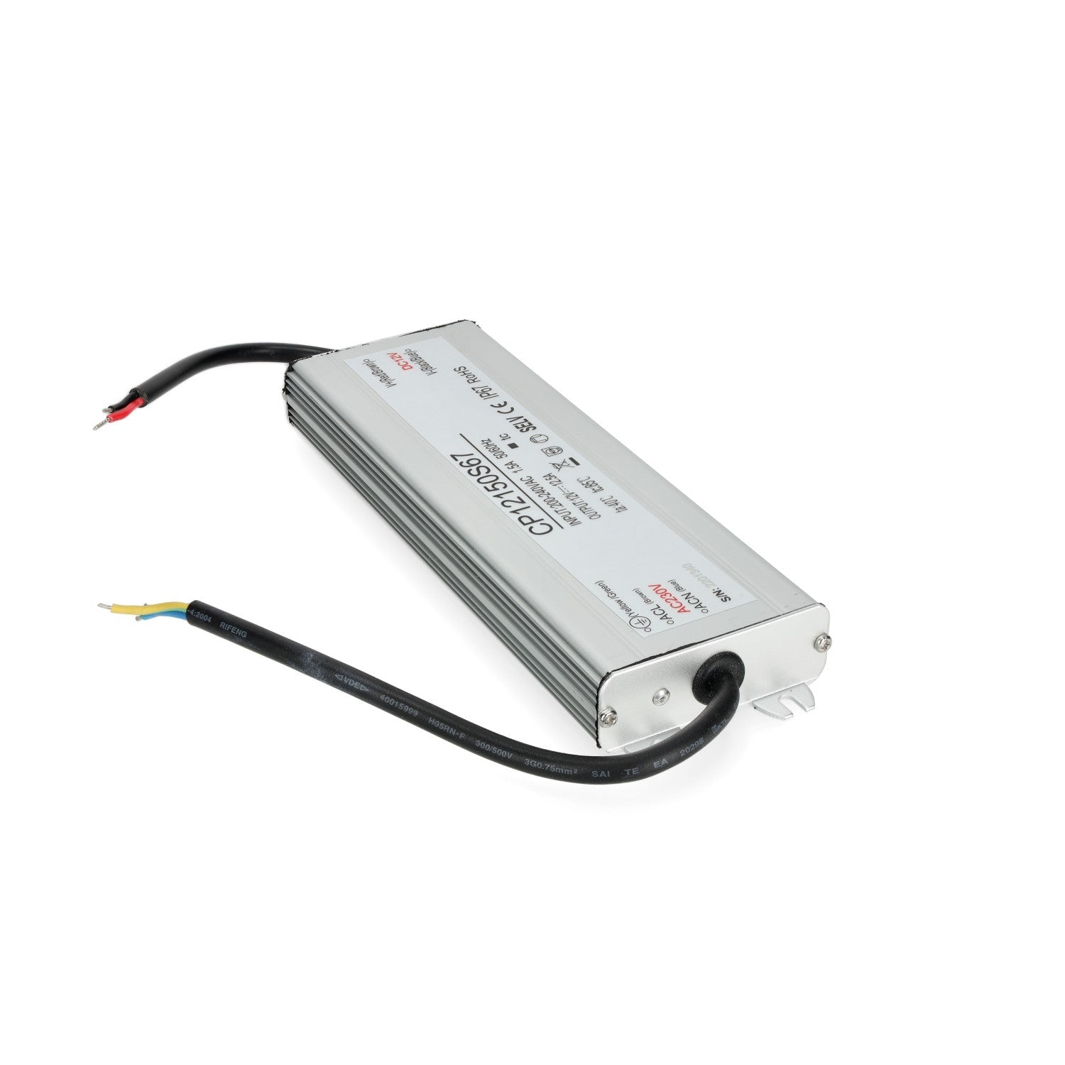 Zasilacz LED instalacyjny TAŚMY LED 12V 150W 12,5A IP67 - LAITICA