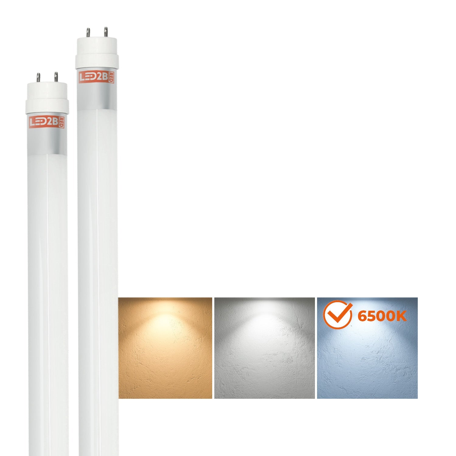 Zestaw 1x oprawa hermetyczna AQUA M 2x120 + 2x świetlówka 18W zimnobiała - LAITICA