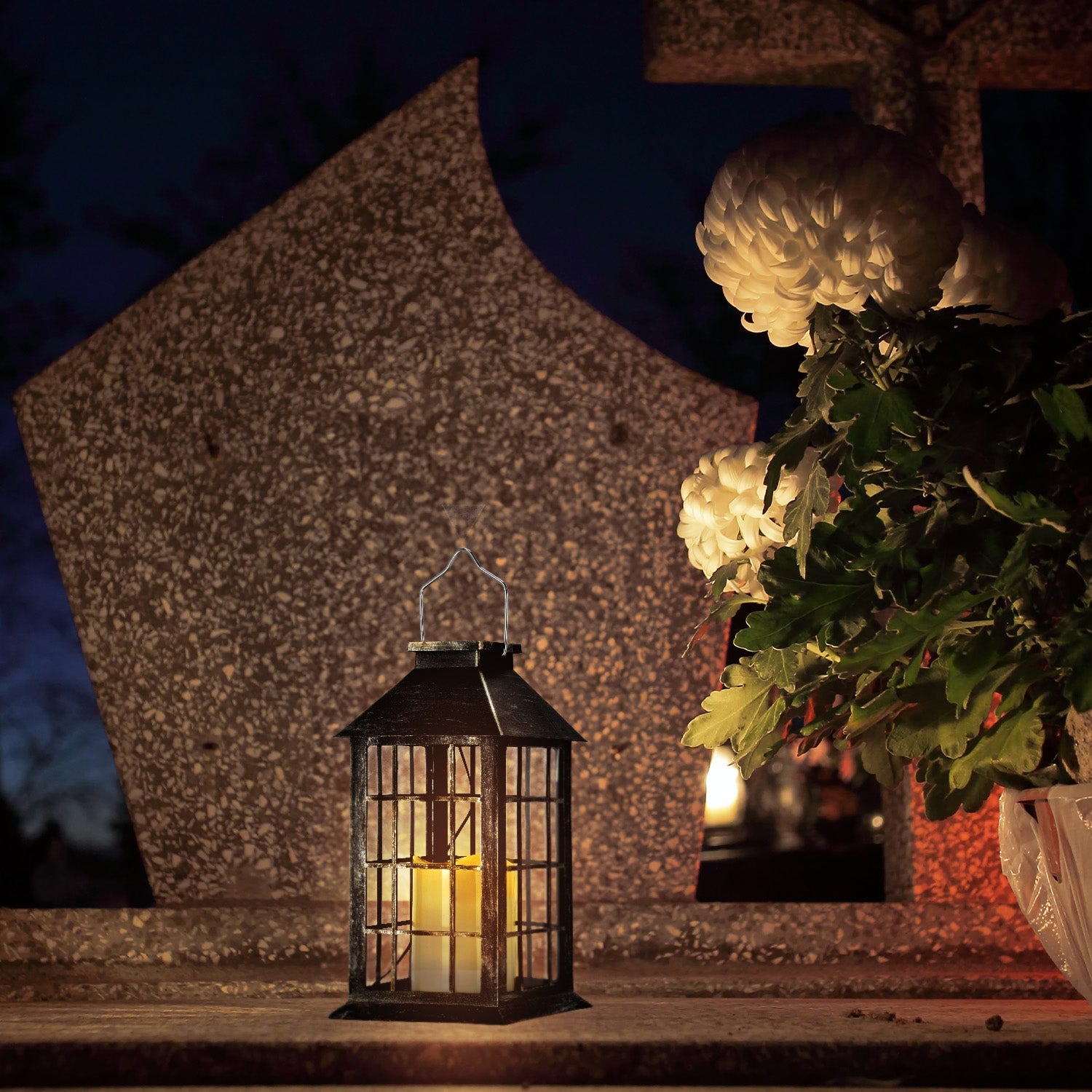 Zestaw 2x Latarenka Solarna LED Lampion Latarnia Lampa Ogrodowa - LAITICA