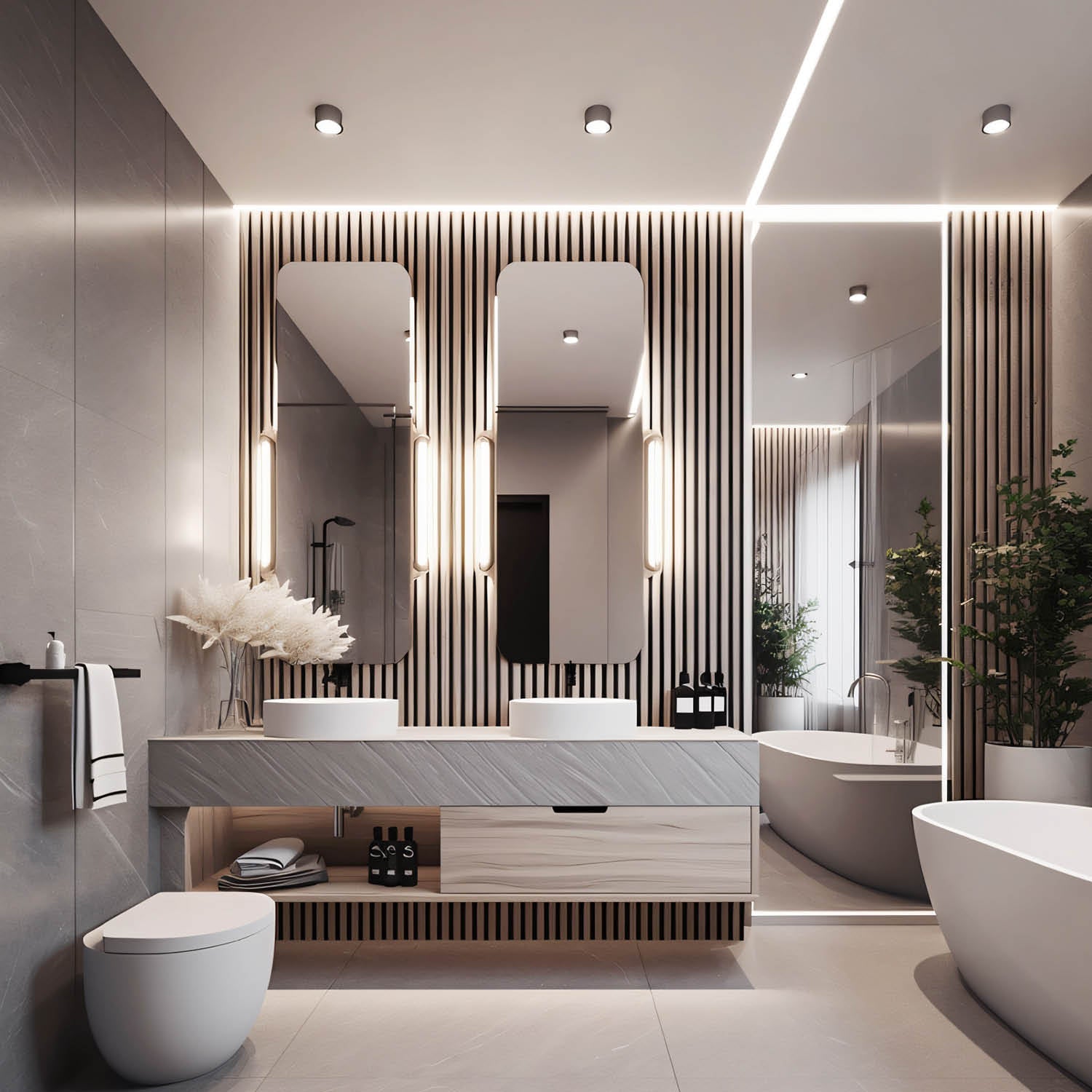 Zestaw 3x moduł LED INSERT 5W 4000K MILKY - LAITICA