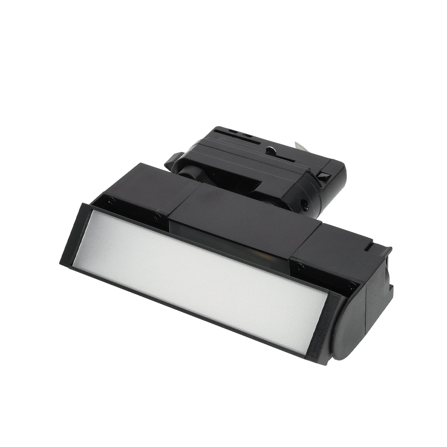 Zestaw Szynowy 3 fazowy 2x szyna 2m + łącznik prosty + 6x lamp FLEX 12W + zasilanie + zaślepka CZARNY - LAITICA