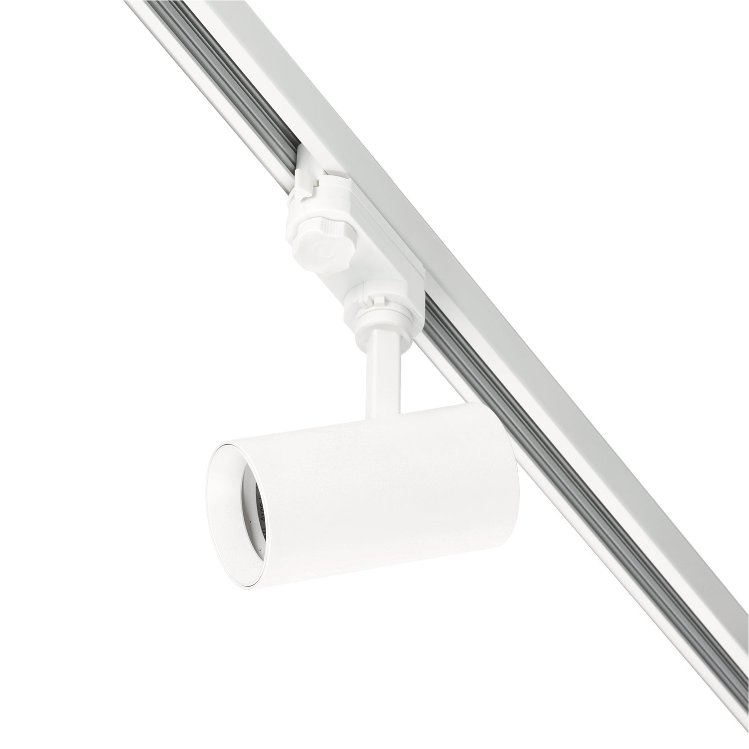 Zestaw szynowy 3 fazowy BIAŁY Szyna 1m+2m, 8x Reflektor GU10, Łącznik L - LAITICA