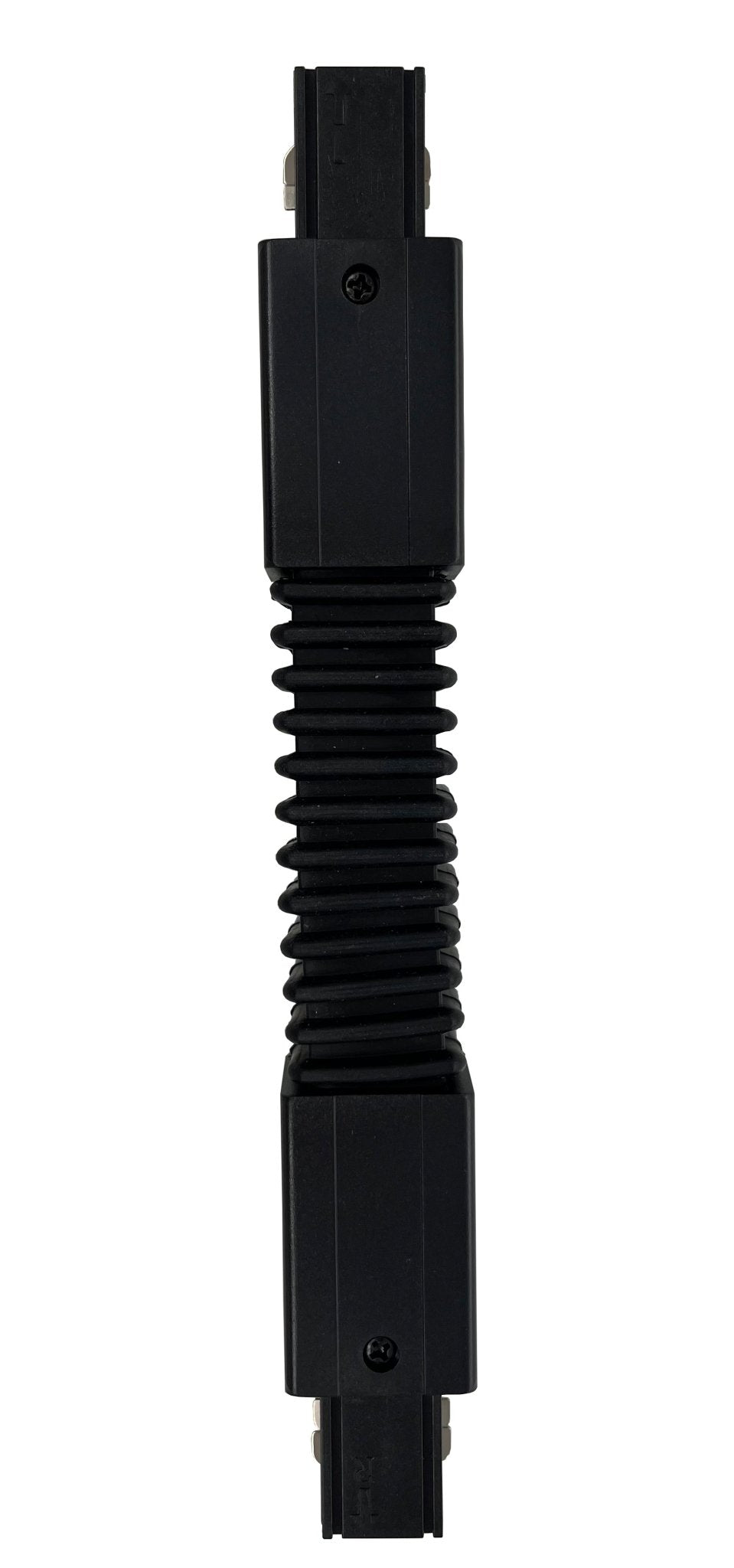 Zestaw szynowy 3 fazowy CZARNY 2x szyna 2m, 6x Reflektor GU10, Łącznik F - LAITICA