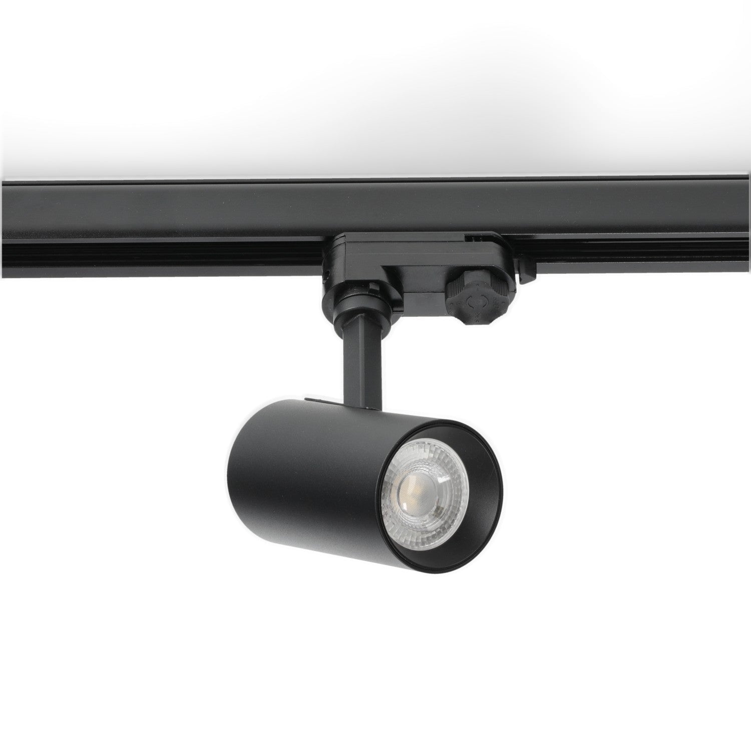 Zestaw szynowy 3 fazowy szyna 1m+1m+1m, 6x Lampa, łącznik L CZARNY komplet - LAITICA