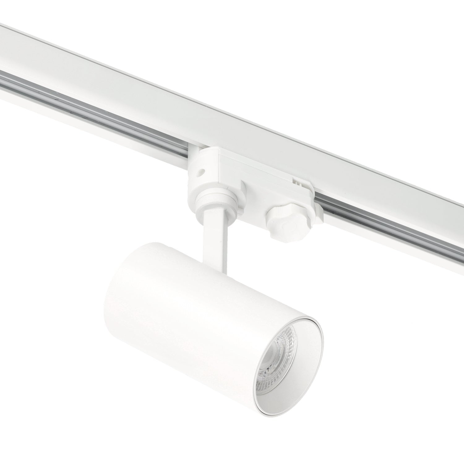 Zestaw szynowy 3 fazowy szyna 1m+1m+2m, 12x Lampa, łącznik T BIAŁY komplet - LAITICA