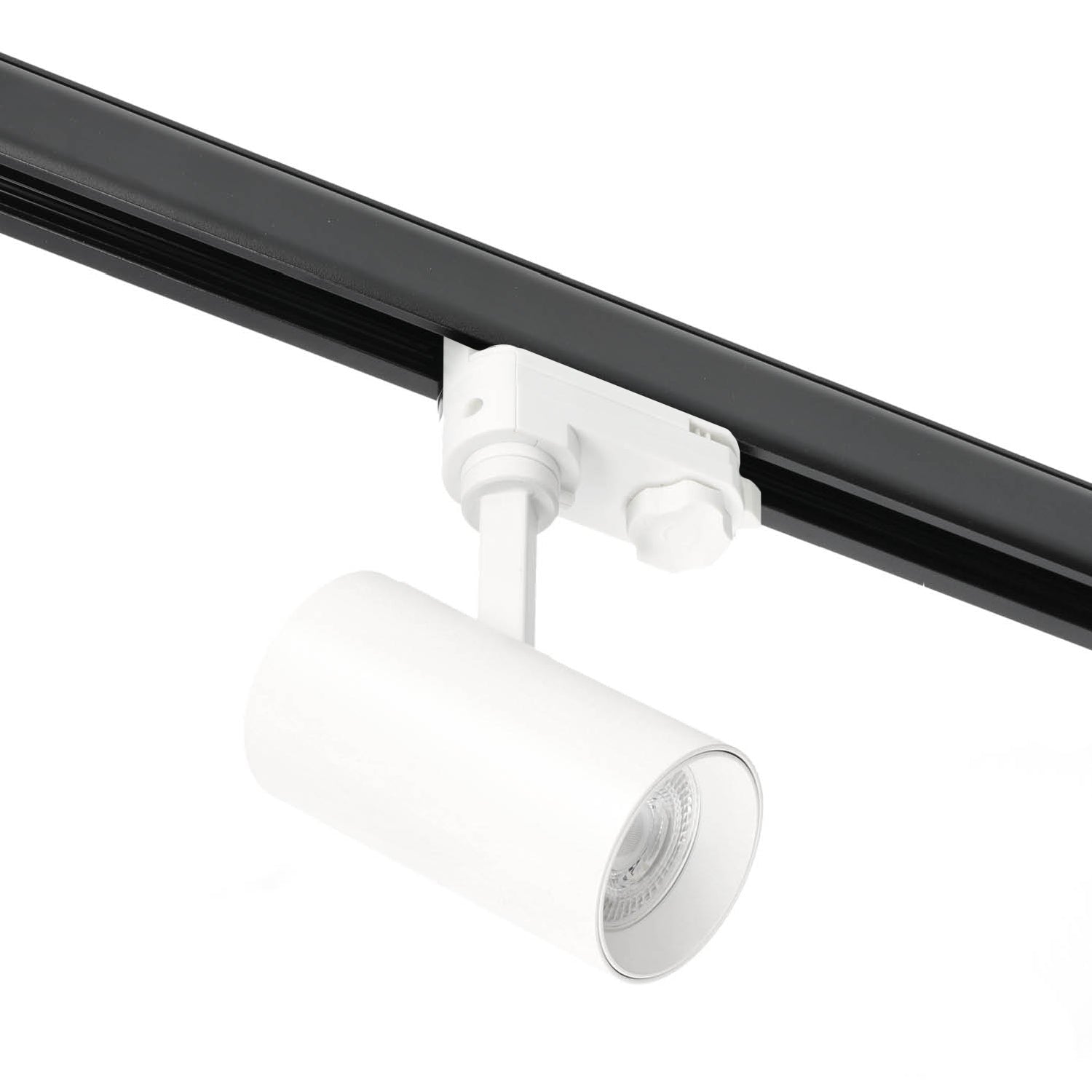 Zestaw szynowy 3 fazowy szyna czarna 2m, 4x Lampa BIAŁA kompletny zestaw - LAITICA