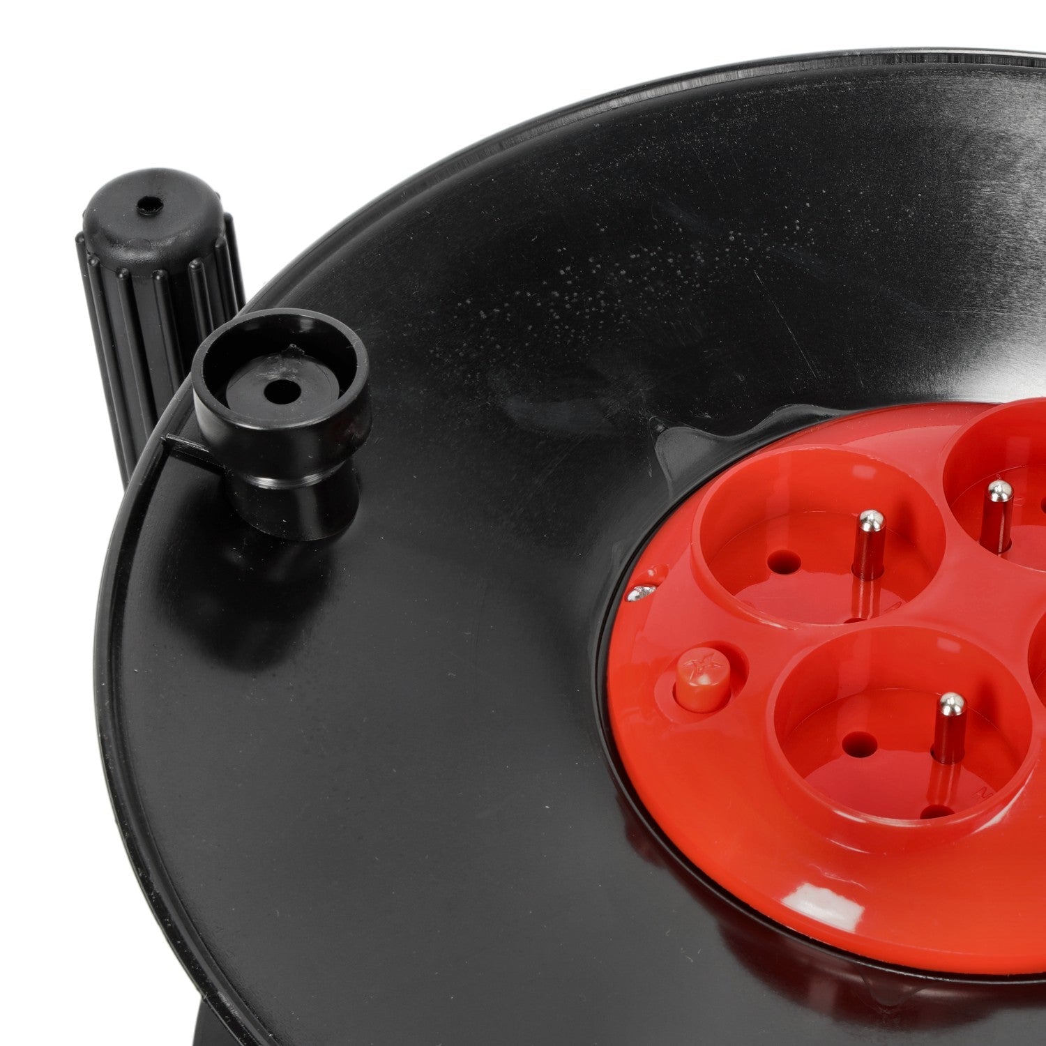 Zwijak bębnowy 4 dniazda z zabezpieczeniem na przedłużacz ogrodowy - LAITICA